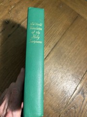 New World Translation of the Holy Scriptures Bible green HC ©1961 1st Edition