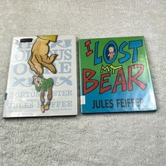 Jules Feiffer Picture Book bundle lot – I lost my Bear and The Odious Ogre