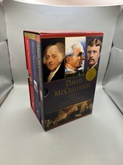 David McCullough Boxed Set John Adams Truman Mornings on Horseback sh117