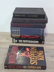 Stephen King 7 Book Lot Pet Sematary, Misery, Gerald’s Game, Tommyknockers