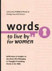 Words to Live By for Women (Words to Live by (Bethany House)) – Paperback – GOOD
