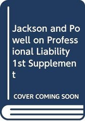 Mark Cannon Jackson and Powell on Professional Liability (Paperback)