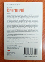 Government by B. Traven 1993 Paperback Like New Condition