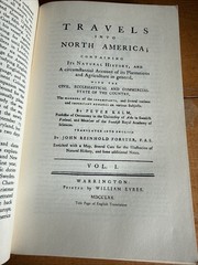 The America of 1750 Travels in North America vol 1 by Peter Kalm Dover Publ PB