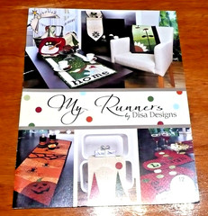 My Runners by Disa Designs Quilting Book (12 table runners for all seasons) VGC+