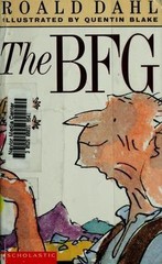 The BFG – paperback, 0590060198, Roald Dahl