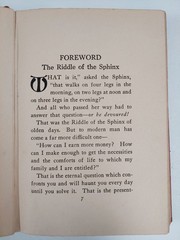 The Secret of Gold, How to Get What You Want Volume One 1927 By: Robert Collier