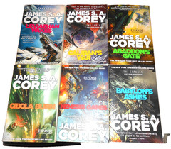 James S. A. Corey Lot of 6 THE EXPANSE Books 1-6 – TPB GC