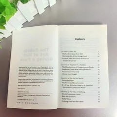 New “The Subtle Art Of Not Giving A F Mark Manson Hardcover” Stress Relief Book