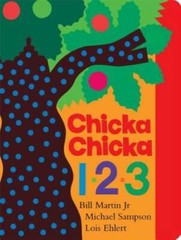 Chicka Chicka 1, 2, 3 – Board book By Martin Jr., Bill – ACCEPTABLE