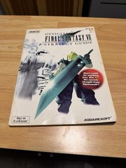 Brady Games Final Fantasy VII 7 Official Strategy Guide 1997 PS1 PlayStation