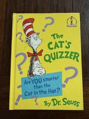 Dr Seuss The Cats Quizzer Smarter Than the Cat in the Hat BANNED BOOK 1976*