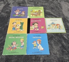 Vintage Let’s Talk About Books Lot Of 5 Joy Berry Teasing Disobeying Tattling