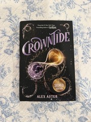 SIGNED Crowntide (The Lightlark Saga Book 4) by Alex Aster (2025 Hardcover) 1st