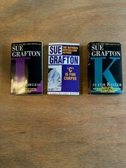 Sue Grafton PB Book Bundle – 3 Books Included