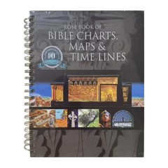 Rose Book of Bible Charts Maps & Time Lines 10th Anniversary, FREE SHIPPING