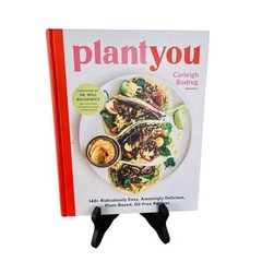 Hard Cover CookBook PLANTYOU Plant Based Oil Free Recipes Carleigh Bodrug YOU
