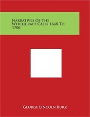 Narratives of the Witchcraft Cases 1648 to 1706 (Paperback or Softback)