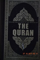 English Translation of the Message of The Quran, [Sep 01, 2007] Ahamed, Syed Vic
