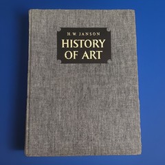 The History of Art Hardcover Book by H. W. Jansen-11th Printing-572 Pages-VG