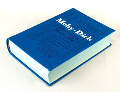 MOBY DICK by Herman Melville Soft Faux Leather Classic Sprayed Edges *New*