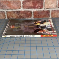 Final Fantasy VIII 8 Official Strategy Guide Book w/ Poster EB Games Foil Cover