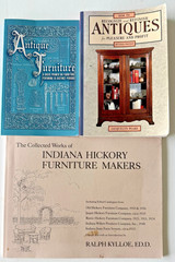 Lot of 3 Furniture Antique Collectible books