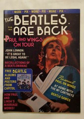Beatles Are Back magazine 1976 B&W pics 72 pages McCartney color centerfold