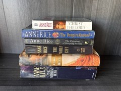 Anne Rice Book lot of 6 HC & PB books, Anne Rice