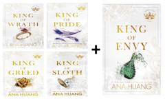 King of Wrath +Pride + Greed + Sloth + Envy by Ana Huang, 5 Book Set, PB..