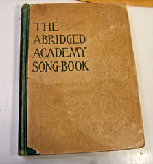 The Abridged Academy Song Book 1903 Hardcover Used Book Vintage 265 pages