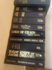 robert jordan hardcover lot Of 11 Books No Dust Jackets
