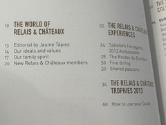 Relais & Chateaux 2013 Edition 734 pages Beautiful Worldwide Properties English
