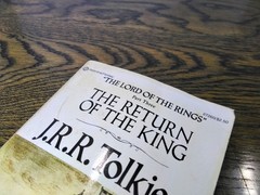 Lord of the Rings Paperback Lot Two Towers Return of the King J.R.R. Tolkien 80s