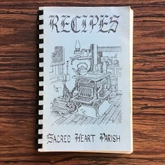 Vincennes Indiana Sacrad Heart Church Vintage Cookbook SEE INDEX PHOTOS