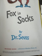 Dr. Suess Vintage 10 Beginner Books Mulberry Street Mr brown moo Fox In Socks