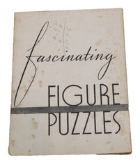 Fascinating Figure Puzzles Book 1933 Frederick W. Davis Burroughs C9