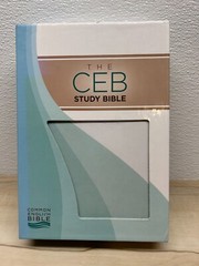 2013 The Common English Study Bible Hard Cover Luxury Edition With 21 Color Maps