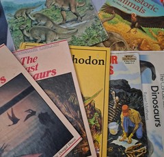 Lot of 7 Dinosaur Prehistoric Era Educational Kids Children Books Dinosaurs 🦕