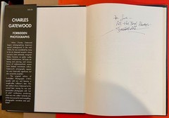 FORBIDDEN PHOTOGRAPHS- Signed By Gatewood & Spider Webb ’95 HC #533/2000 Copies!