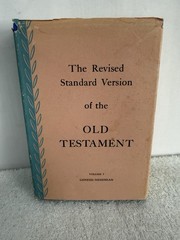 Revised Standard Version of the Old Testament Volume 1