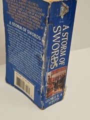 A Storm of Swords George R.R. Martin Vintage Book Paperback Bantam Blue
