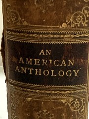 An American Anthology- Stedman 1906 Poetry 1787-1900 Poe Longfellow Leather Gilt