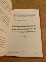 The Red String Book : The Power of Protection by Yehuda Berg (2008, Hardcover)
