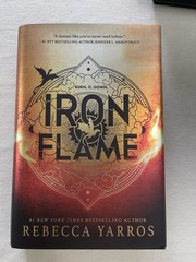 Rebecca Yarros – Iron Flame First Edition/First Printing Signed Sprayed Edges