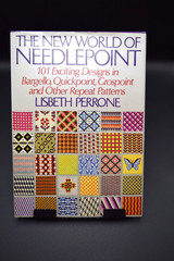 The New World of Needlepoint, Lisbeth Perrone 1972 HCDJ 1st ed.-VG
