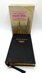 RARE The Cambridge Family Bible Hardcover w/ Box *HAS FLAWS READ DESCRIPTION*