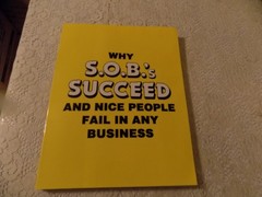Why SOBs Succeed & Nice Guys Fail in Small Business Startup Manual Bob Morrison