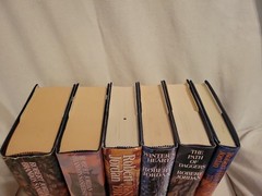 Lot of Six Robert Jordan Wheel of Time Series 1st Ed, 1st PRINTS HC 8,9,11-13+