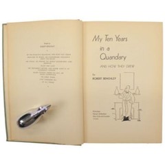 1936 ROBERT BENCHLEY Comedy Humor My Ten Years in a QUANDRY HCDJ Fifth Edition